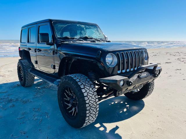 JEEP WRANGLER U 2018 with VIN 1C4HJXEG5JW118316 - Photo from auction