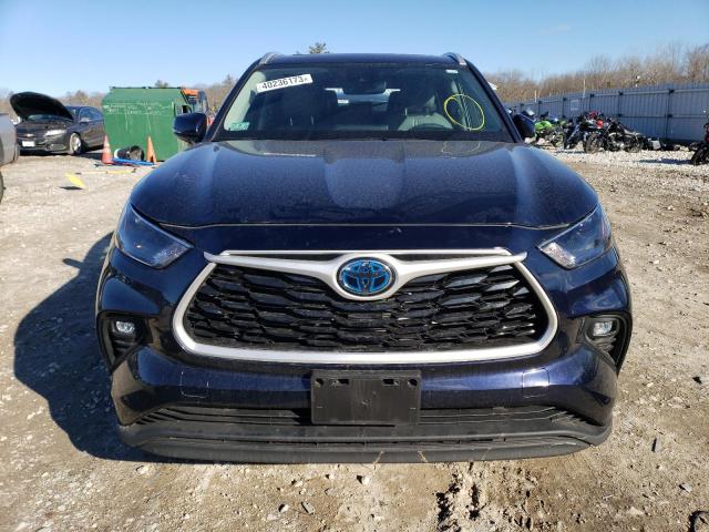 Photo 5 from auction – 2022 TOYOTA HIGHLANDER with VIN 5TDGBRCH9NS542622