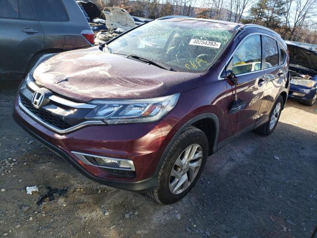 HONDA CR-V EXL 2016 with VIN 5J6RM4H78GL048465 - Photo from auction