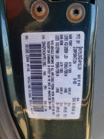 Photo 14 from auction – 2000 DODGE GRAND CARA with VIN 2B4GP243XYR513961