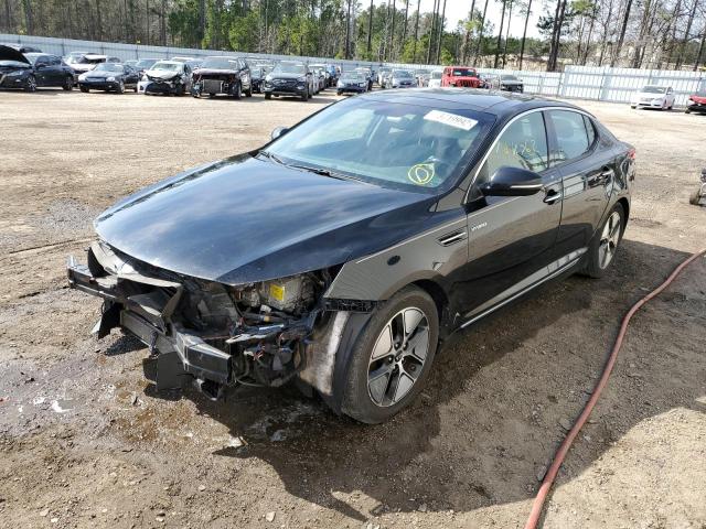 KIA OPTIMA HYB 2013 with VIN KNAGM4AD0D5038149 - Photo from auction