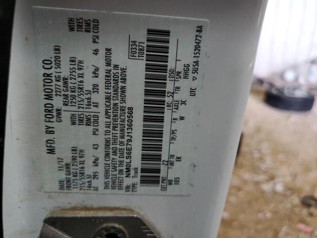 Photo 14 from auction – 2018 FORD TRANSIT CO with VIN NM0LS6E79J1360568