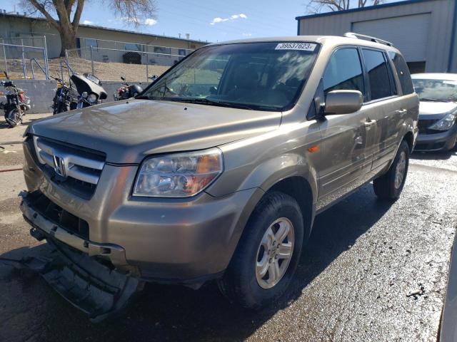 HONDA PILOT VP 2008 with VIN 5FNYF18248B037417 - Photo from auction