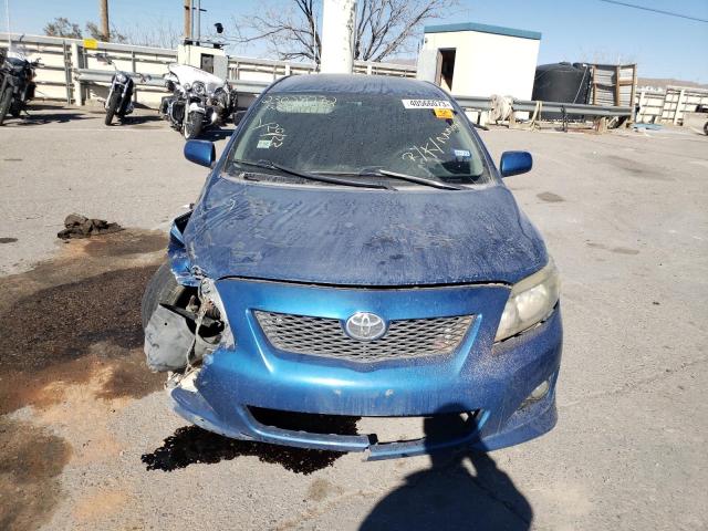 Photo 5 from auction – 2009 TOYOTA COROLLA BA with VIN 1NXBU40E19Z122223