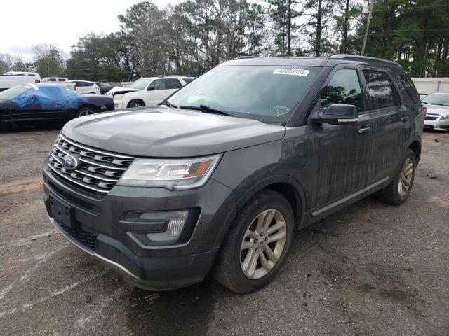 FORD EXPLORER X 2017 with VIN 1FM5K7D88HGB87995 - Photo from auction