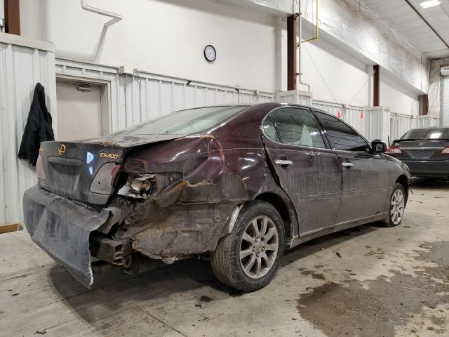 Photo 4 from auction – 2003 LEXUS ES 300 with VIN JTHBF30G630135363