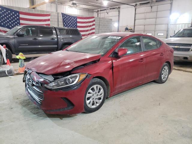 HYUNDAI ELANTRA SE 2017 with VIN 5NPD74LF3HH098685 - Photo from auction