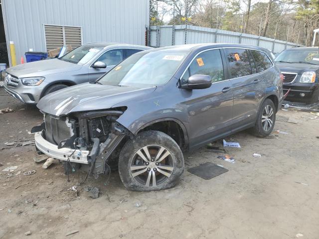 HONDA PILOT EXL 2018 with VIN 5FNYF5H89JB007900 - Photo from auction