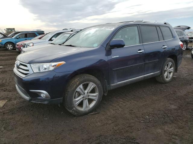 TOYOTA HIGHLANDER 2013 with VIN 5TDDK3EH4DS228730 - Photo from auction