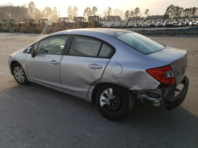 Photo 2 from auction – 2012 HONDA CIVIC LX with VIN 2HGFB2F56CH303059