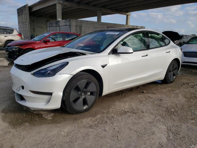 TESLA MODEL 3 2022 with VIN 5YJ3E1EA8NF111216 - Photo from auction