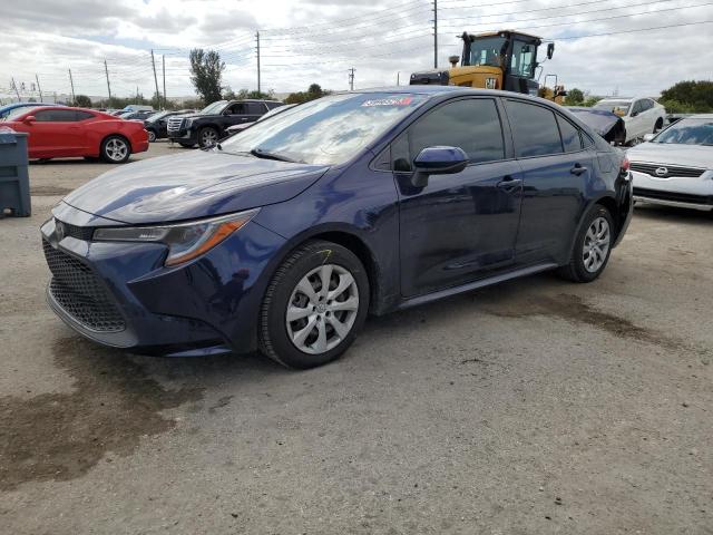 TOYOTA COROLLA LE 2020 with VIN JTDEPRAEXLJ017189 - Photo from auction