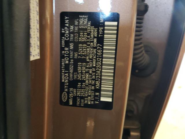 Photo 14 from auction – 2016 HYUNDAI TUCSON LIM with VIN KM8J33A23GU216677