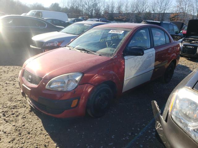 KIA RIO BASE 2009 with VIN KNADE223896519360 - Photo from auction