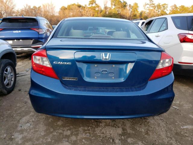 Photo 6 from auction – 2012 HONDA CIVIC LX with VIN 19XFB2F55CE344583