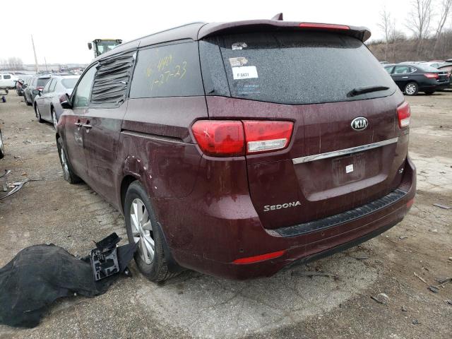 Photo 2 from auction – 2015 KIA SEDONA LX with VIN KNDMB5C10F6020865