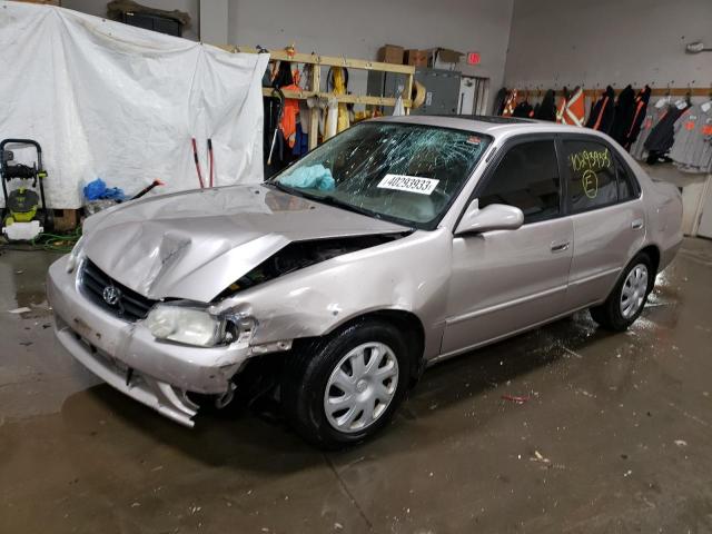 TOYOTA COROLLA CE 2002 with VIN 2T1BR12EX2C587300 - Photo from auction