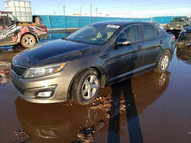 KIA OPTIMA LX 2014 with VIN 5XXGM4A72EG283514 - Photo from auction