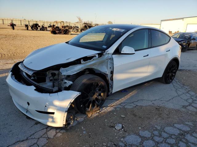 TESLA MODEL Y 2022 with VIN 7SAYGDEE1NF386644 - Photo from auction