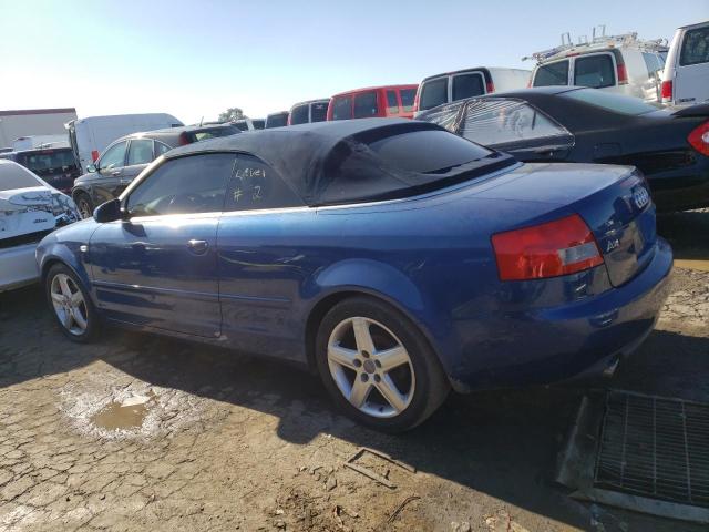 Photo 2 from auction – 2004 AUDI A4 1.8 CAB with VIN WAUAC48HX4K006523
