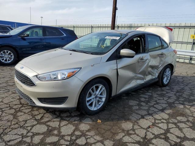 FORD FOCUS SE 2018 with VIN 1FADP3F2XJL239052 - Photo from auction