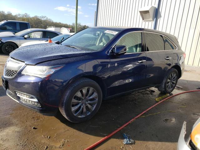 ACURA MDX TECHNO 2014 with VIN 5FRYD4H44EB043527 - Photo from auction