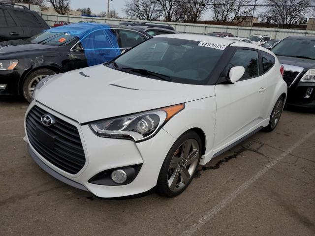 HYUNDAI VELOSTER T 2014 with VIN KMHTC6AE9EU183833 - Photo from auction