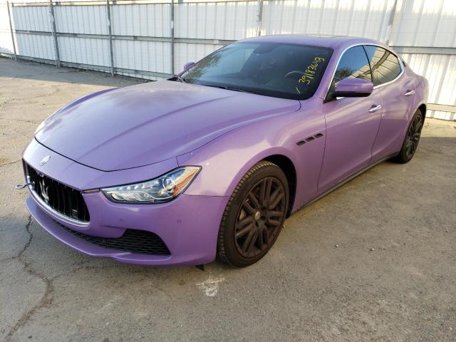 MASERATI GHIBLI 2017 with VIN ZAM57XSA0H1206176 - Photo from auction