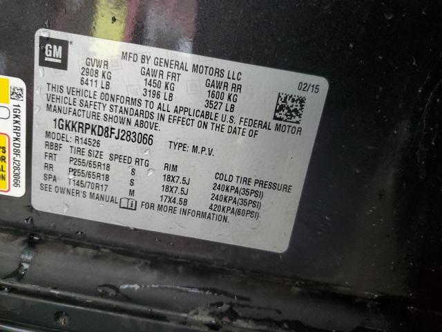 Photo 14 from auction – 2015 GMC ACADIA SLE with VIN 1GKKRPKD8FJ283066