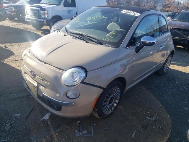 FIAT 500 LOUNGE 2012 with VIN 3C3CFFER5CT365940 - Photo from auction