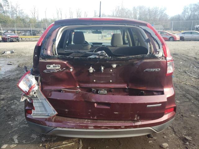 Photo 6 from auction – 2016 HONDA CR-V SE with VIN 2HKRM4H48GH607366