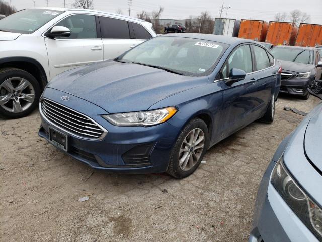 FORD FUSION SE 2019 with VIN 3FA6P0HD6KR133402 - Photo from auction