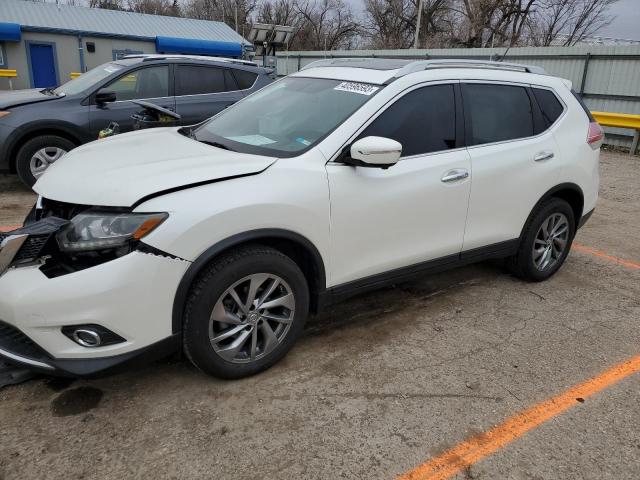 NISSAN ROGUE S 2015 with VIN 5N1AT2MV2FC825456 - Photo from auction