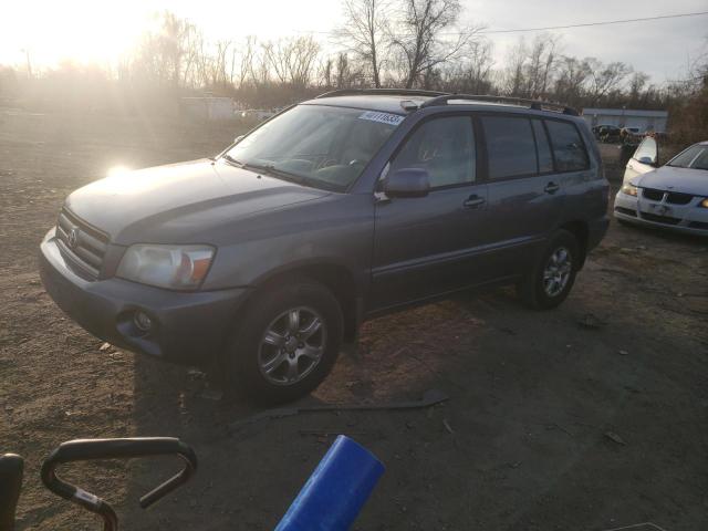 TOYOTA HIGHLANDER 2005 with VIN JTEDP21A650069312 - Photo from auction