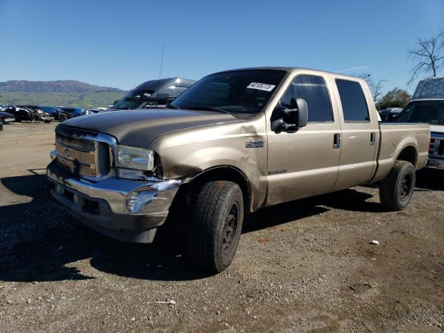FORD F250 SUPER 2002 with VIN 1FTNW21F62ED42271 - Photo from auction