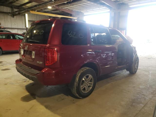 Photo 3 from auction – 2005 HONDA PILOT EXL with VIN 5FNYF18595B025883
