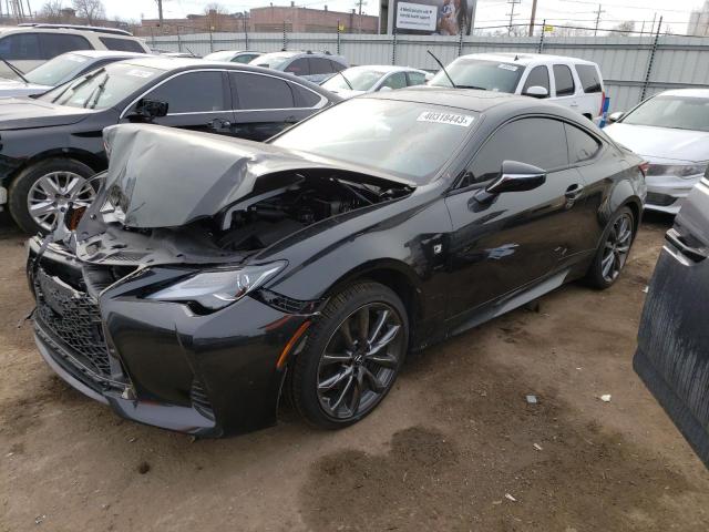 LEXUS RC 350 BAS 2022 with VIN JTHGZ5DC6N5011633 - Photo from auction