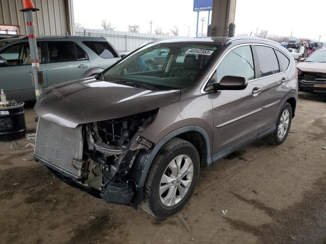 HONDA CR-V EXL 2012 with VIN 5J6RM3H77CL010942 - Photo from auction