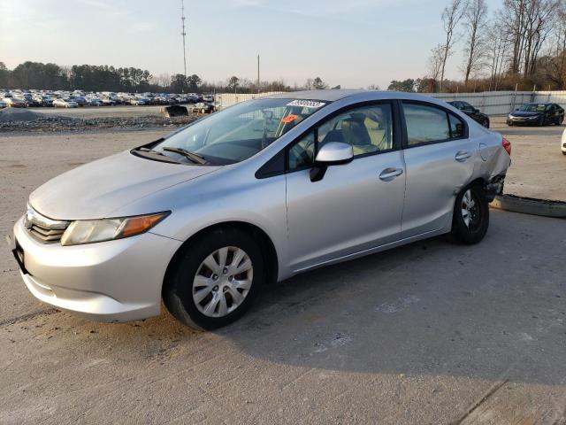 HONDA CIVIC LX 2012 with VIN 2HGFB2F56CH303059 - Photo from auction