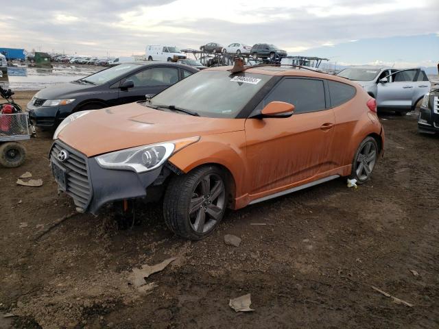 HYUNDAI VELOSTER T 2015 with VIN KMHTC6AE0FU229714 - Photo from auction