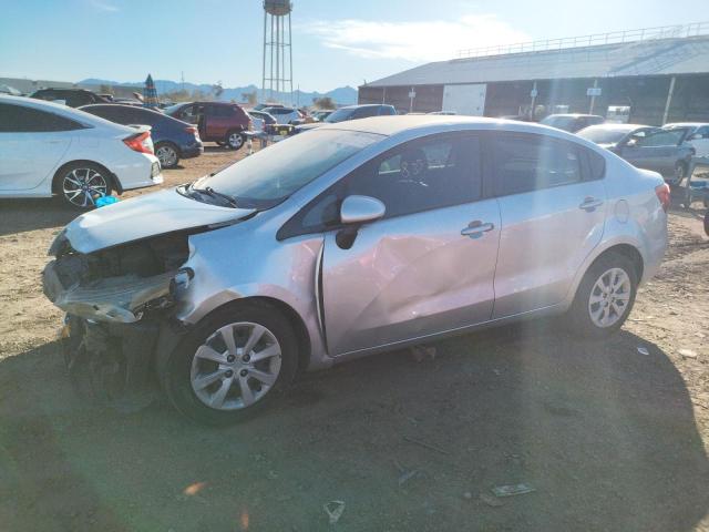 KIA RIO LX 2014 with VIN KNADM4A35E6377480 - Photo from auction