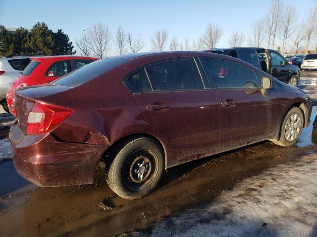 Photo 3 from auction – 2012 HONDA CIVIC LX with VIN 2HGFB2F45CH003343