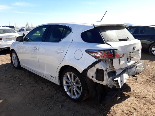 Photo 2 from auction – 2012 LEXUS CT 200 with VIN JTHKD5BH9C2071427