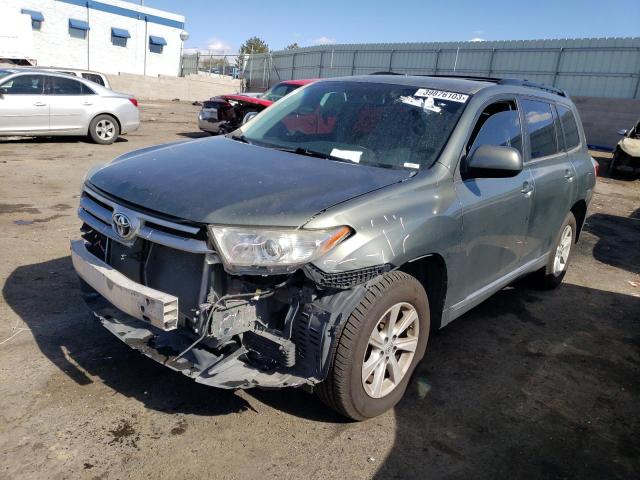 TOYOTA HIGHLANDER 2013 with VIN 5TDBK3EH2DS250216 - Photo from auction