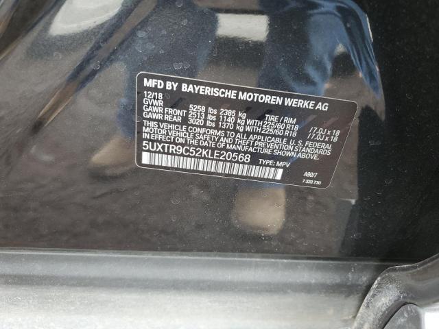 Photo 14 from auction – 2019 BMW X3 XDRIVE3 with VIN 5UXTR9C52KLE20568
