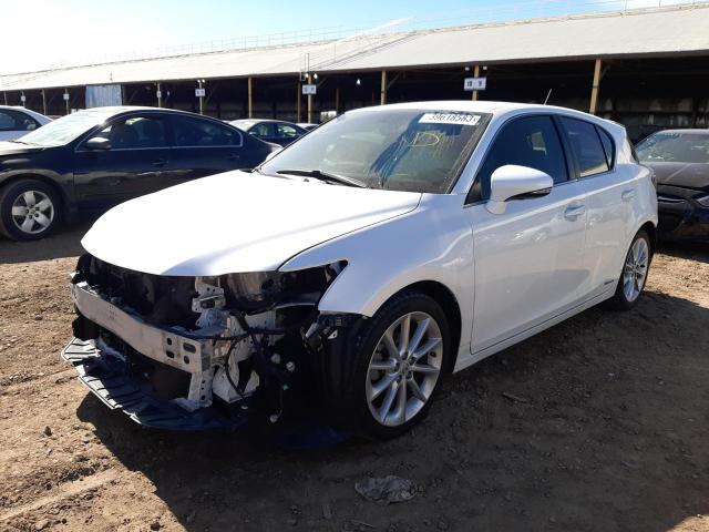 LEXUS CT 200 2012 with VIN JTHKD5BH9C2071427 - Photo from auction