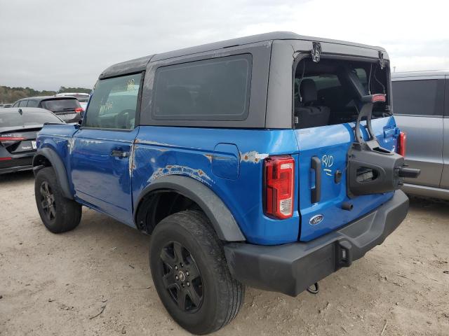 Photo 2 from auction – 2022 FORD BRONCO BAS with VIN 1FMDE5AH2NLB13521