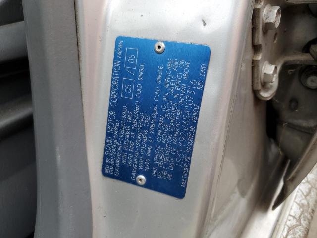Photo 14 from auction – 2005 SUZUKI XL7 EX with VIN JS3TY92V654107316