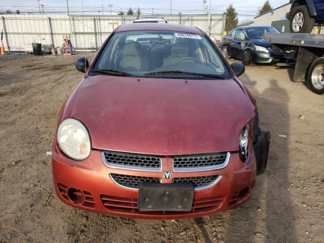Photo 5 from auction – 2005 DODGE NEON SXT with VIN 1B3ES56C25D157948