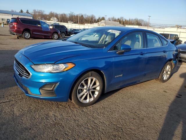 FORD FUSION SE 2019 with VIN 3FA6P0LU9KR279817 - Photo from auction